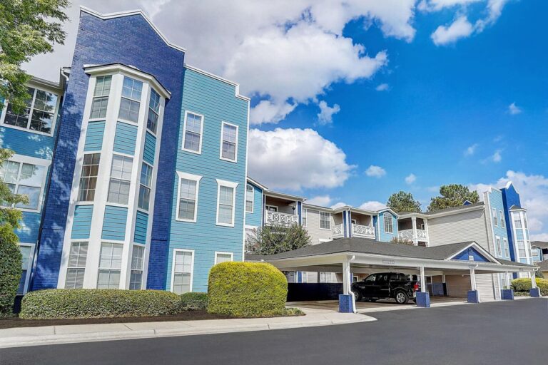 The newly painted and upgraded apartments at The Alcove at Birkdale Village Apartments.